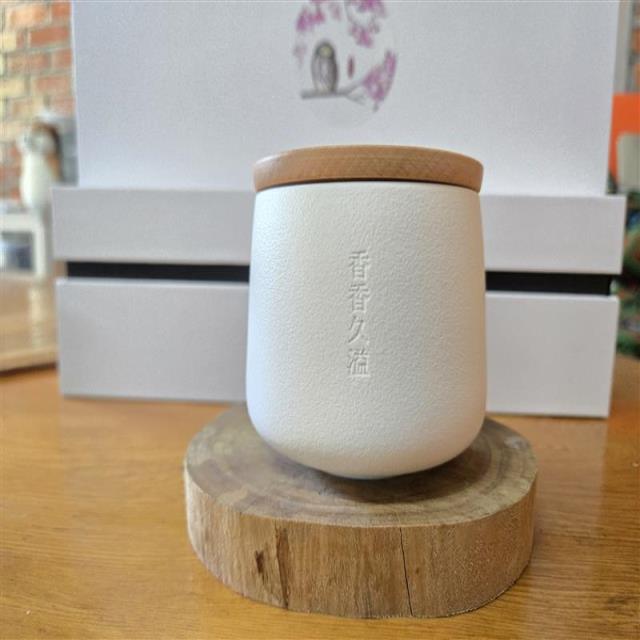 質感陶罐🔹純白🔹（不含咖啡豆）,香香久溢咖啡莊園