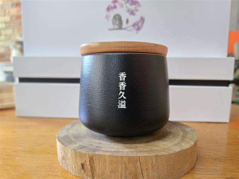 質感陶罐🔹純黑🔹（不含咖啡豆）,香香久溢咖啡莊園
